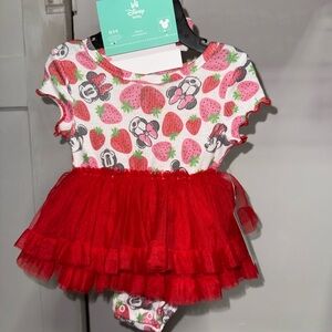 Disney Red and White Minnie Mouse Dress